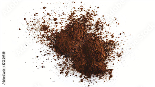 coffee power spread isolate...