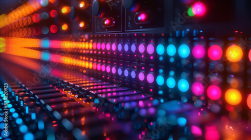 abstract fiber optics backg...