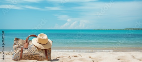 Summer vacation scene on a ...