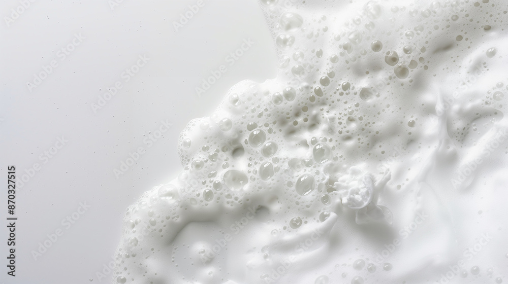 soap foam isolated on white background soap foam isolated on white background