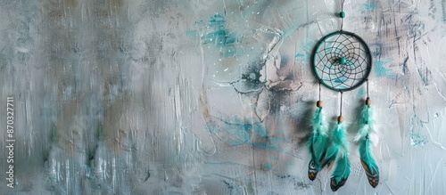 Mint cream dream catcher on...