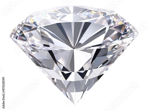 Lujoso diamante listo para engarzarse, PNG.