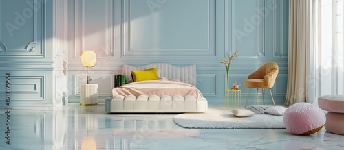 Modern interior of the hous...