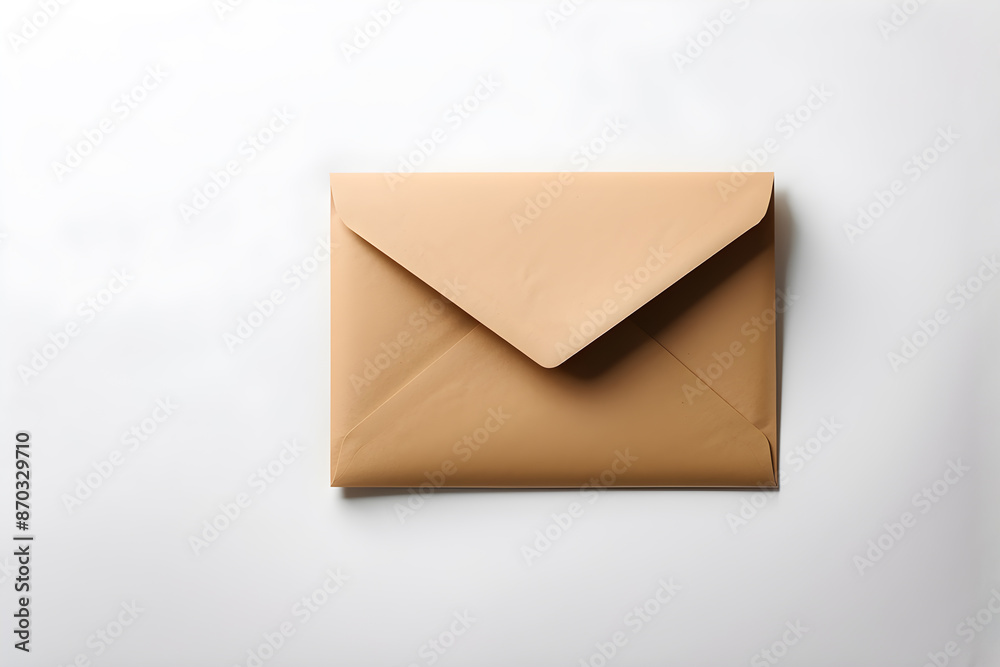 Classic envelope in neutral tones - suitable for business correspondence themes Classic envelope in neutral tones - suitable for business correspondence themes