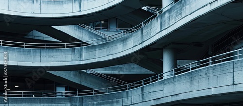 Exterior facade of a multi-...