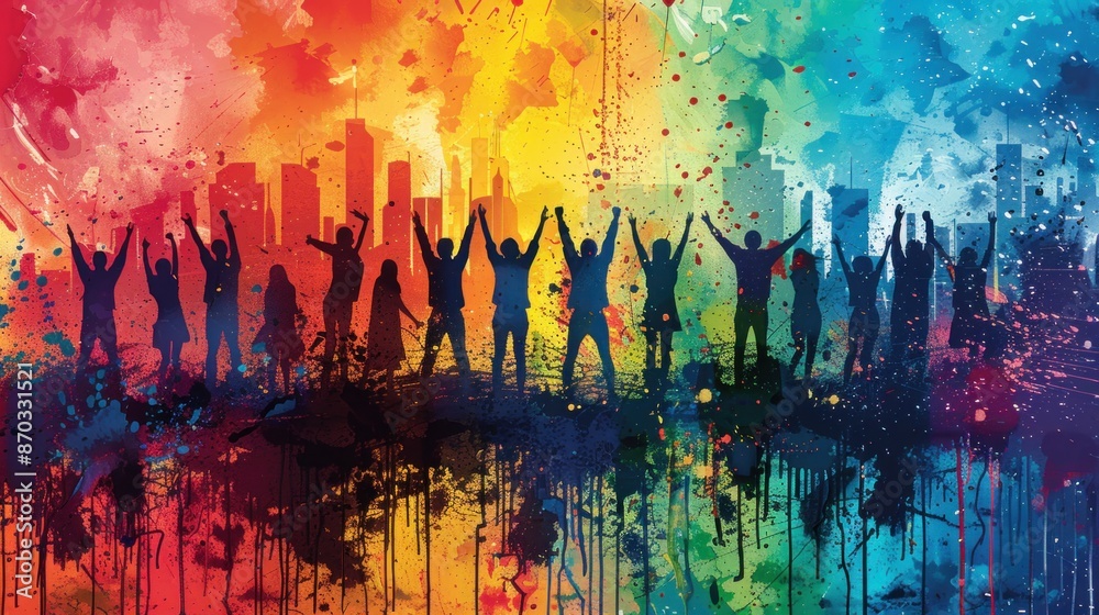 Design a promotional poster for a concert that attracts attendees from various age groups