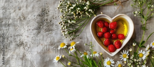 Chamomile flowers, fish oil...