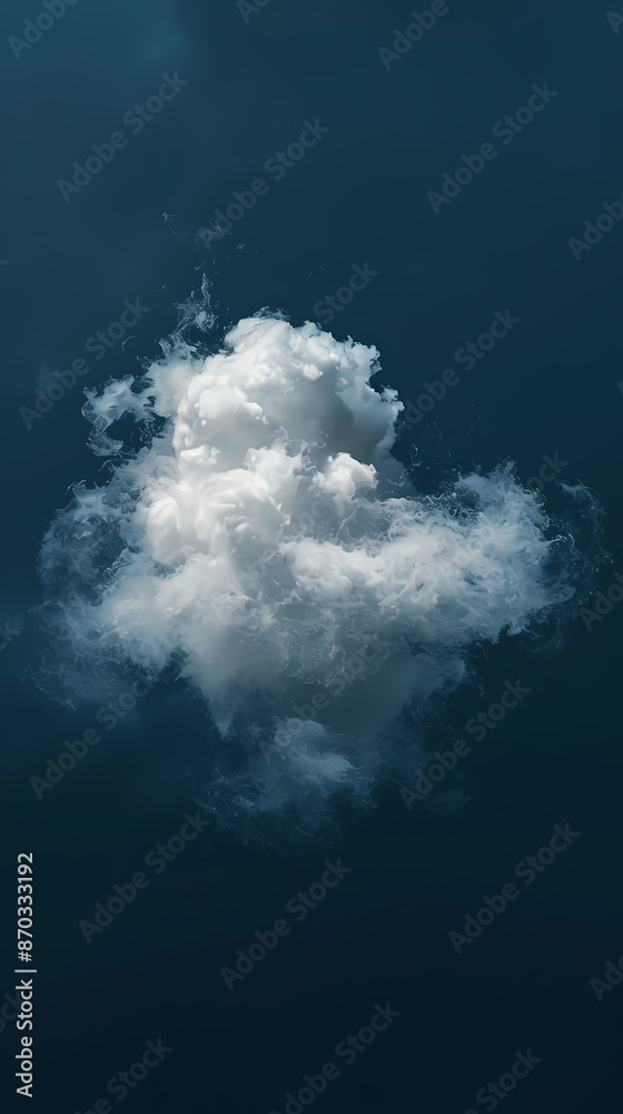 Naklejka premium Clouds floating in the sky