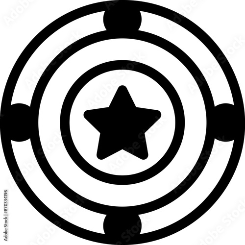 Vector Icon Pentagram, Magic, Esoteric, Board, Star, Fortune Teller