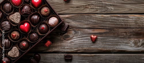 Valentine's Day-themed box ...