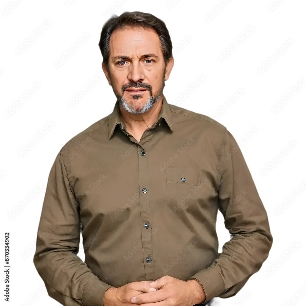 portrait of a man in casual shirt , business man dressed in casual shirt with isolated on white background portrait of a man in casual shirt , business man dressed in casual shirt with isolated on white background