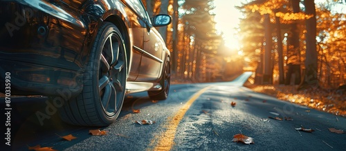 Capture a car in close-up, ...