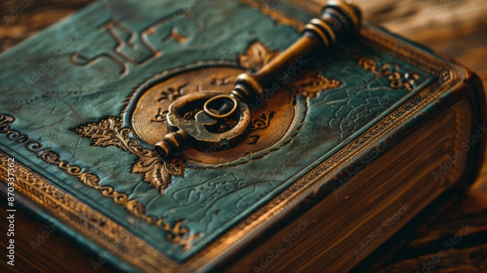 Fototapeta premium The world is a treasure trove of knowledge and wisdom, waiting to be unlocked by those who dare to seek it.