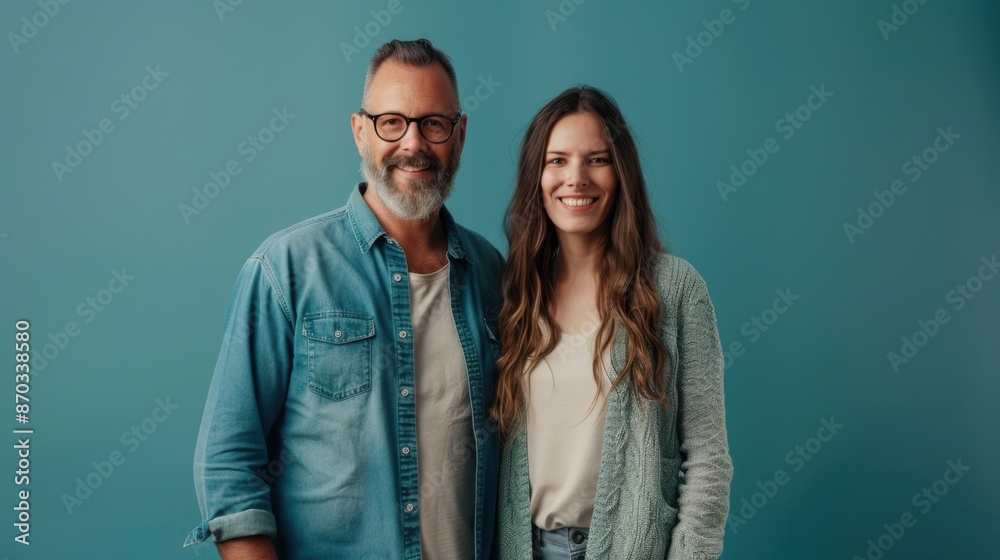 The Smiling Couple Portrait The Smiling Couple Portrait