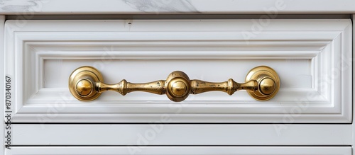 Isolated cabinet handles. w...