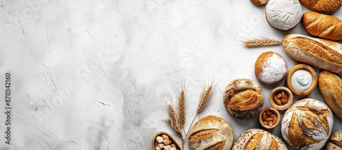 Various types of fresh home...