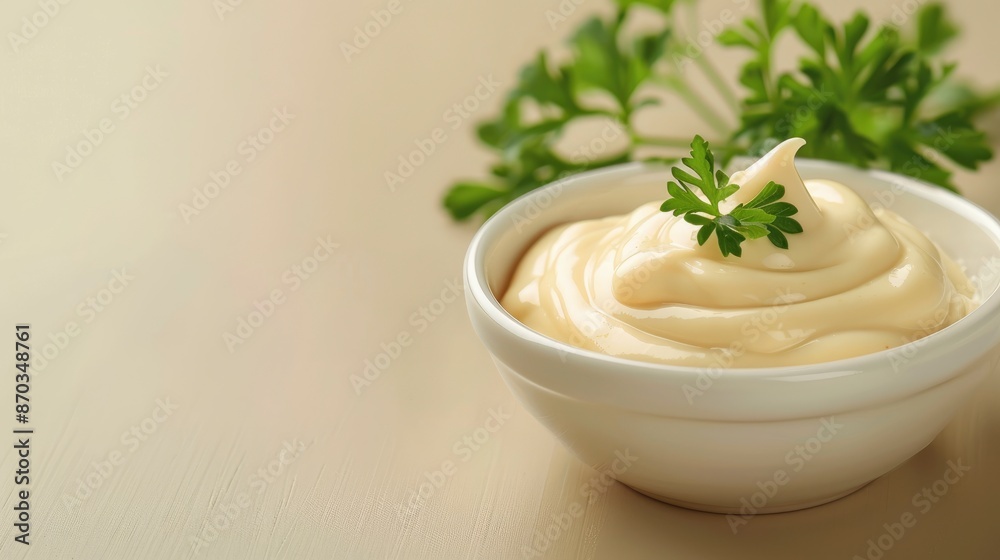 Homemade Mayonnaise Sauce, Fresh And Creamy Homemade Mayonnaise Sauce, Fresh And Creamy