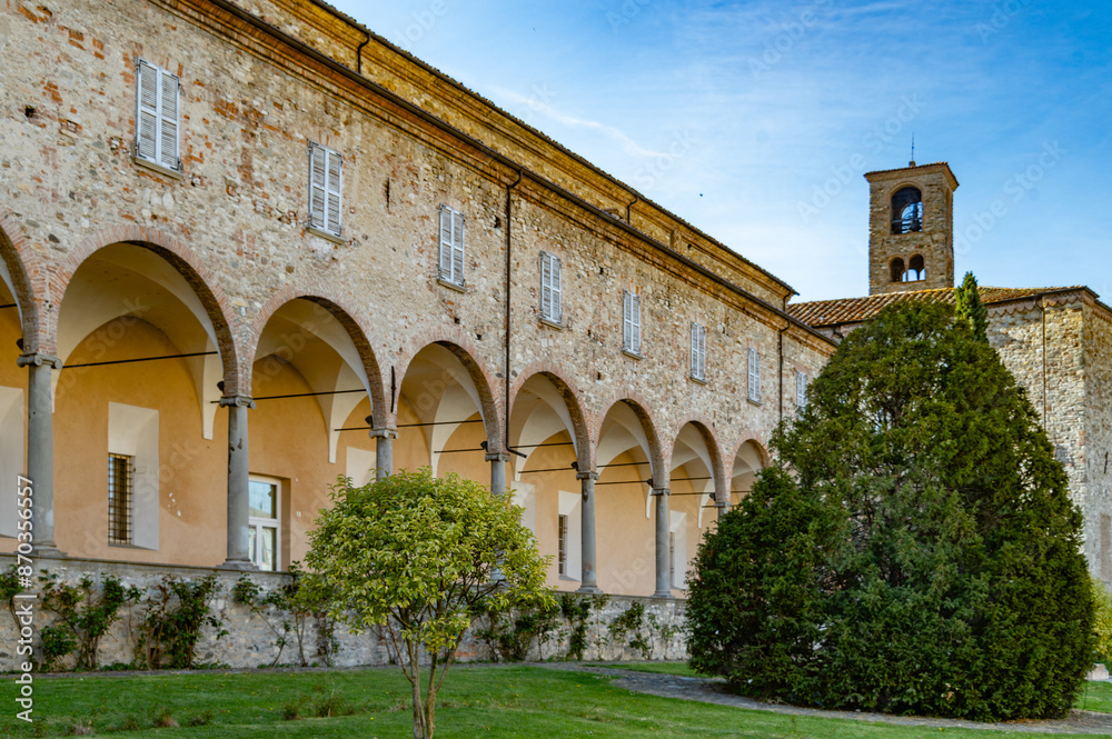 Fototapeta premium Bobbio è un comune italiano della provincia di Piacenza, in val Trebbia, in Emilia-Romagna.