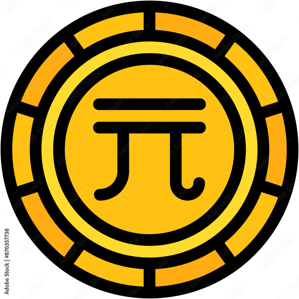 Vector Icon Dollar, Taiwan, Currency, Coin, Money Vector Icon Dollar, Taiwan, Currency, Coin, Money
