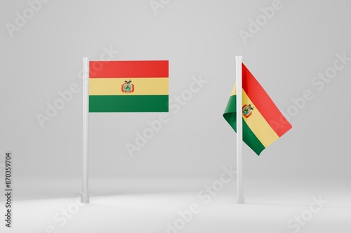 Free Download Bolivia Flag 3d Illustration Stock Image - GFXLoad