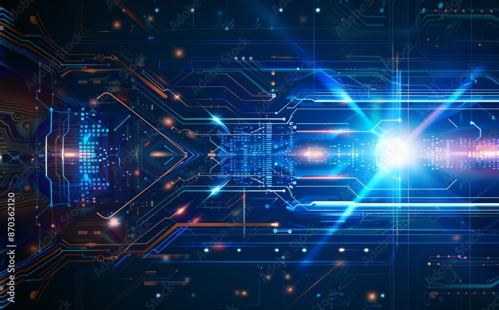 Future technology vision design innovation concept background Future technology vision design innovation concept background