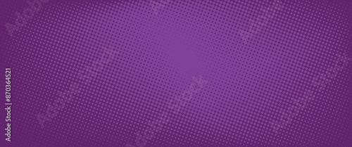 Abstract dots halftone pattern purple color gradient texture background vector illustration
