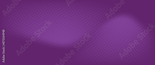Abstract dots halftone pattern purple color gradient texture background vector illustration