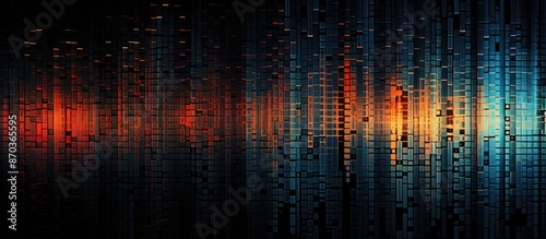 Wallpaper Mural Texture showing a glitch on a test screen with copy space image. Torontodigital.ca