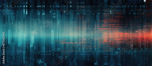 Wallpaper Mural Texture showing a glitch on a test screen with copy space image. Torontodigital.ca