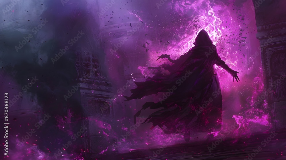 a dark magic wizard a dark magic wizard