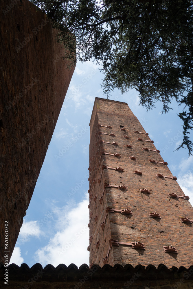 Pavia towers medieval