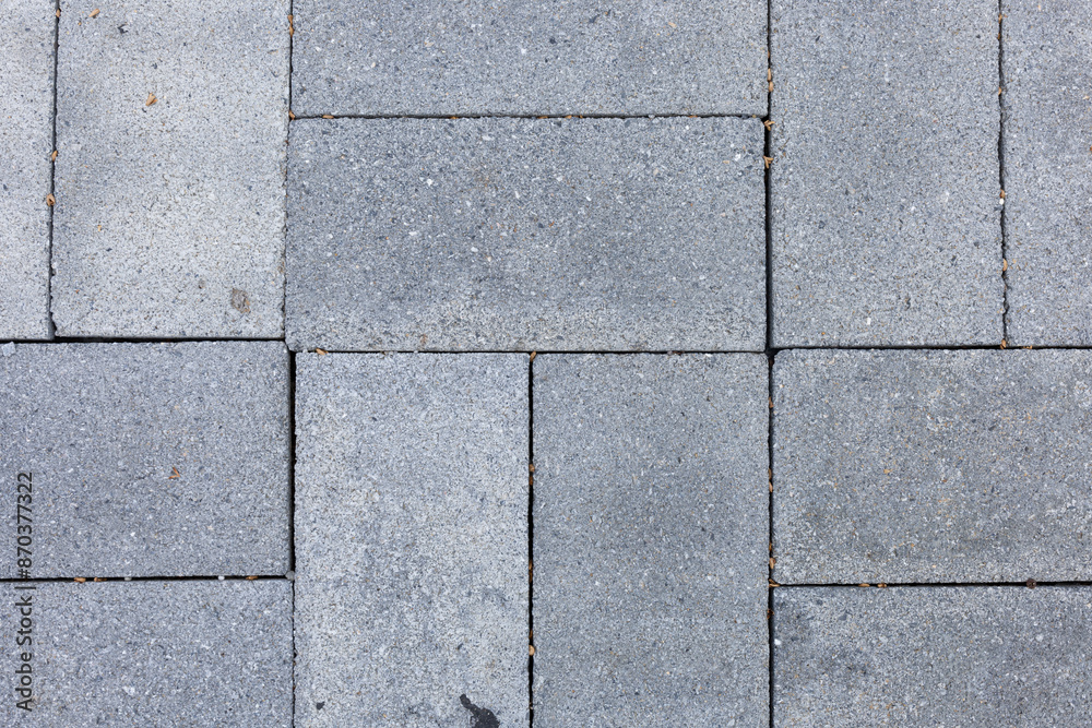 Wide Panoramic View: Grey and White Cement Texture Background with Smooth, Polished Surface and Industrial, Geometric Design