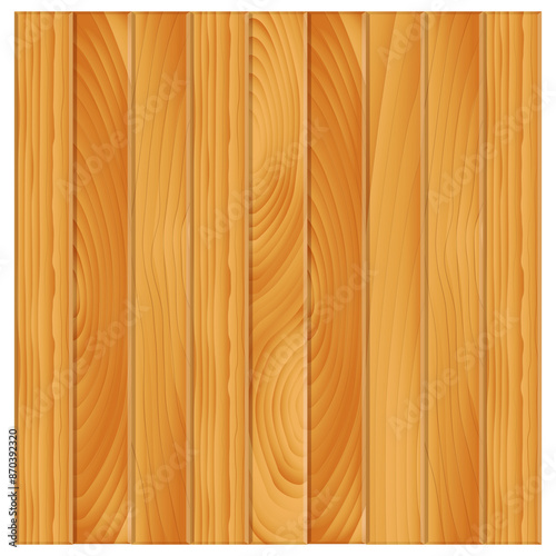 Set of Realistic Wooden Texture Background. 3D Illustration