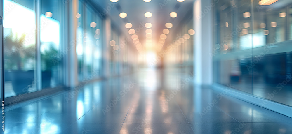 Blurred office space background. Blurry photo of office Blurred office space background. Blurry photo of office