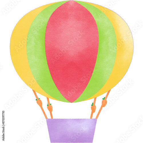 Colorful big balloon