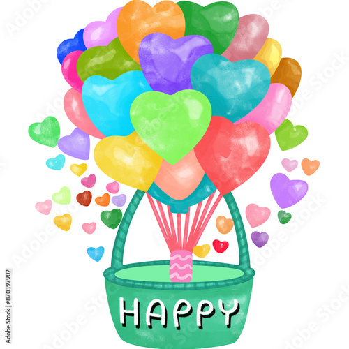 Happy balloon