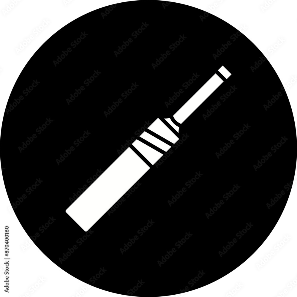 Cricket bat Icon Cricket bat Icon