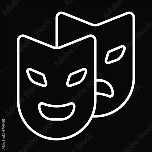Comedy and Tragedy Theater Masks