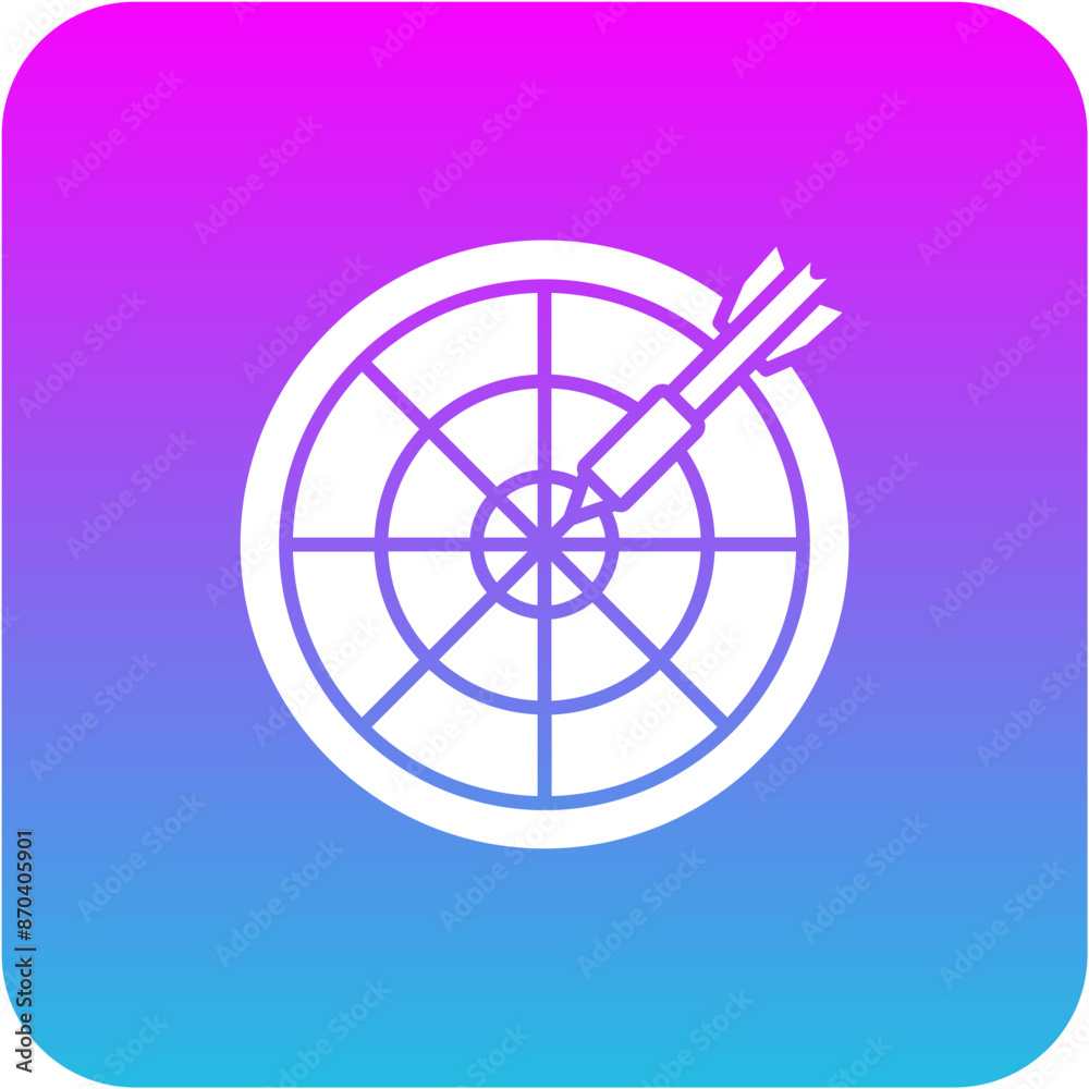Dart board Icon Dart board Icon