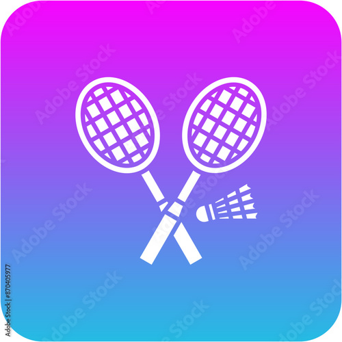 Badminton Icon