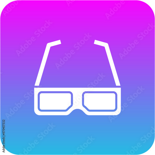 3d glasses Icon