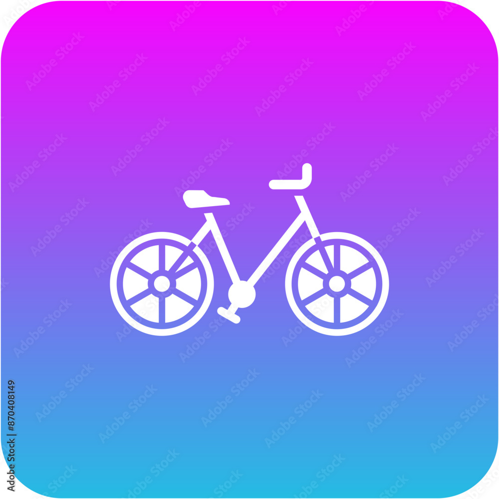 Fototapeta premium Bike Icon