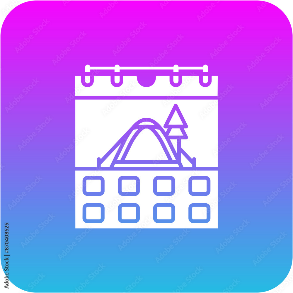 Fototapeta premium Calendar Icon
