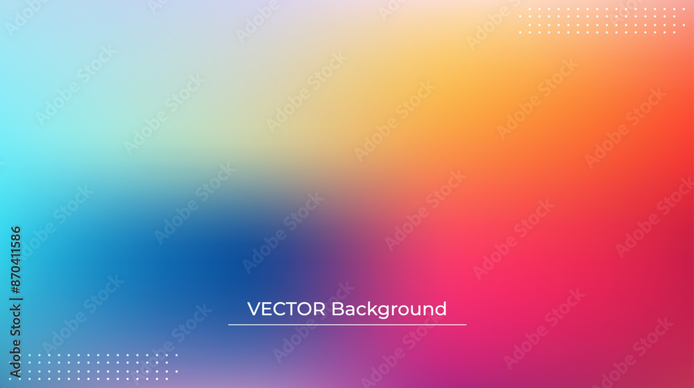 custom made wallpaper toronto digitalSmooth and blurry colorful gradient mesh background. Modern bright rainbow colors. Easy editable soft colored vector banner template. Premium quality