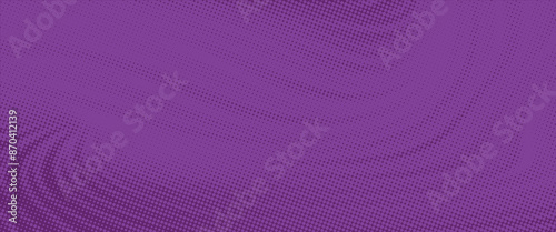 Abstract dots halftone pattern purple color gradient texture background vector illustration