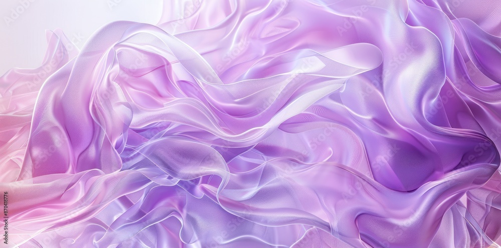 Abstract Purple and White Fabric Swirls Abstract Purple and White Fabric Swirls