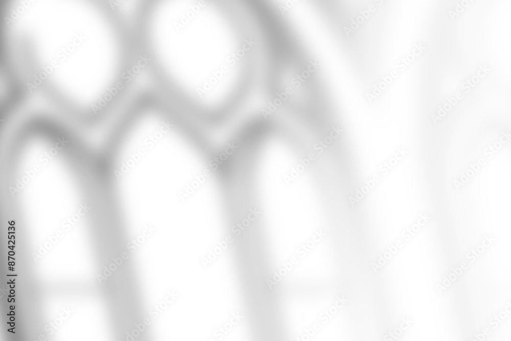 Window Shadow Glass Rèlect Shadow from light window. Window shadow effect. Reflect sun beams on ...