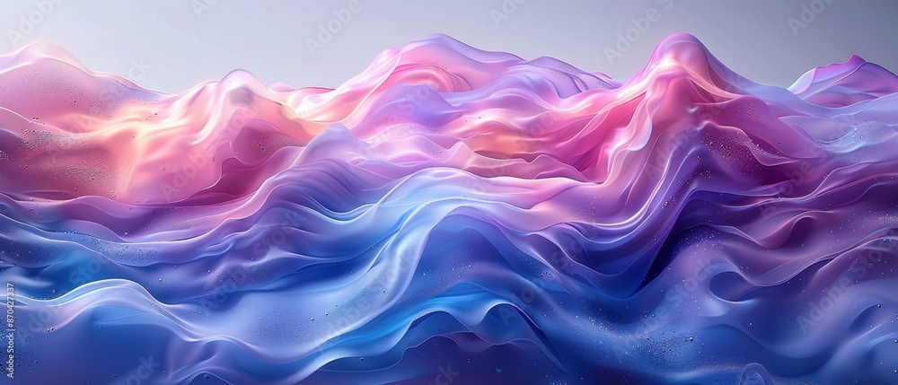 Abstract background with blue and purple colors. Close-up shot of liquid flowing on white surface. Highly detailed in abstract style. Abstract background with blue and purple colors. Close-up shot of liquid flowing on white surface. Highly detailed in abstract style.