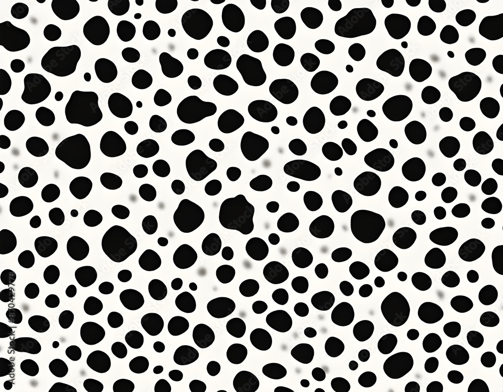 Black and white Cow Spot Texture pattern Black and white Cow Spot Texture pattern