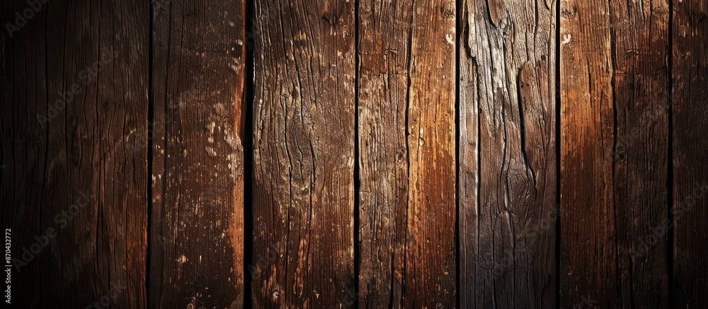 Naklejka premium Background with a wooden texture providing copy space image.